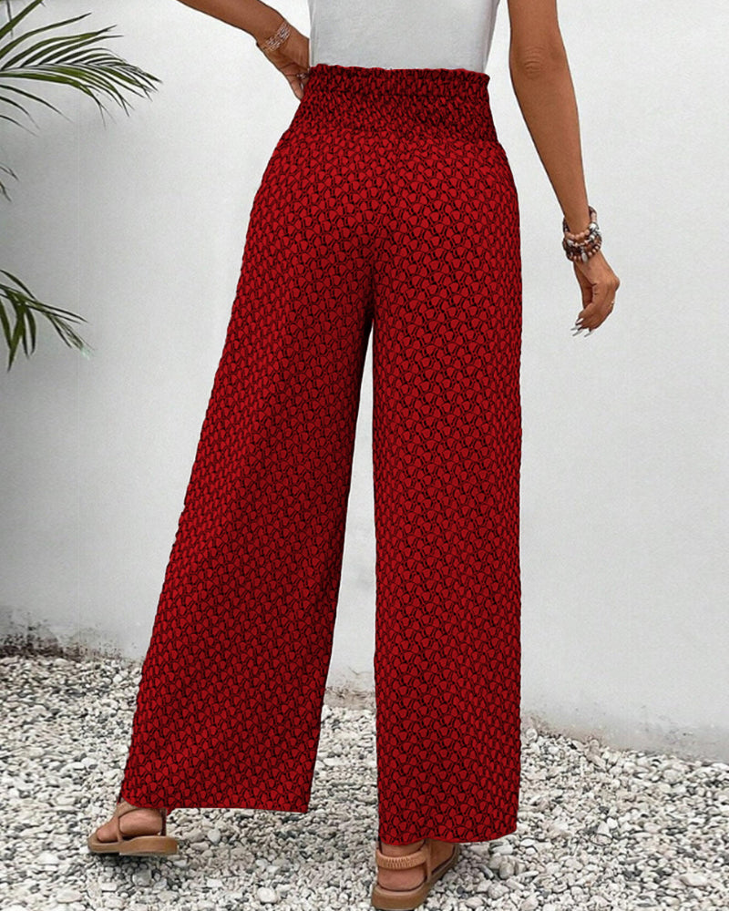Mavilda | Elegant Wide-Leg Trousers - Ferlora