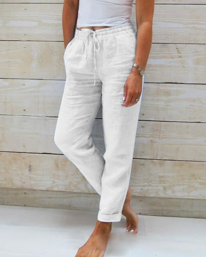 RACHEL | COMFORTABLE DRAWSTRING PANTS - Ferlora