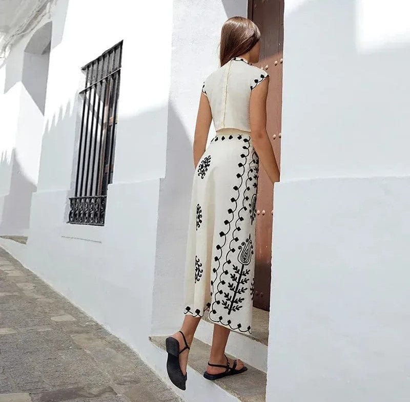 Amelia™ - Elegant Comfortable Dress Set - Ferlora