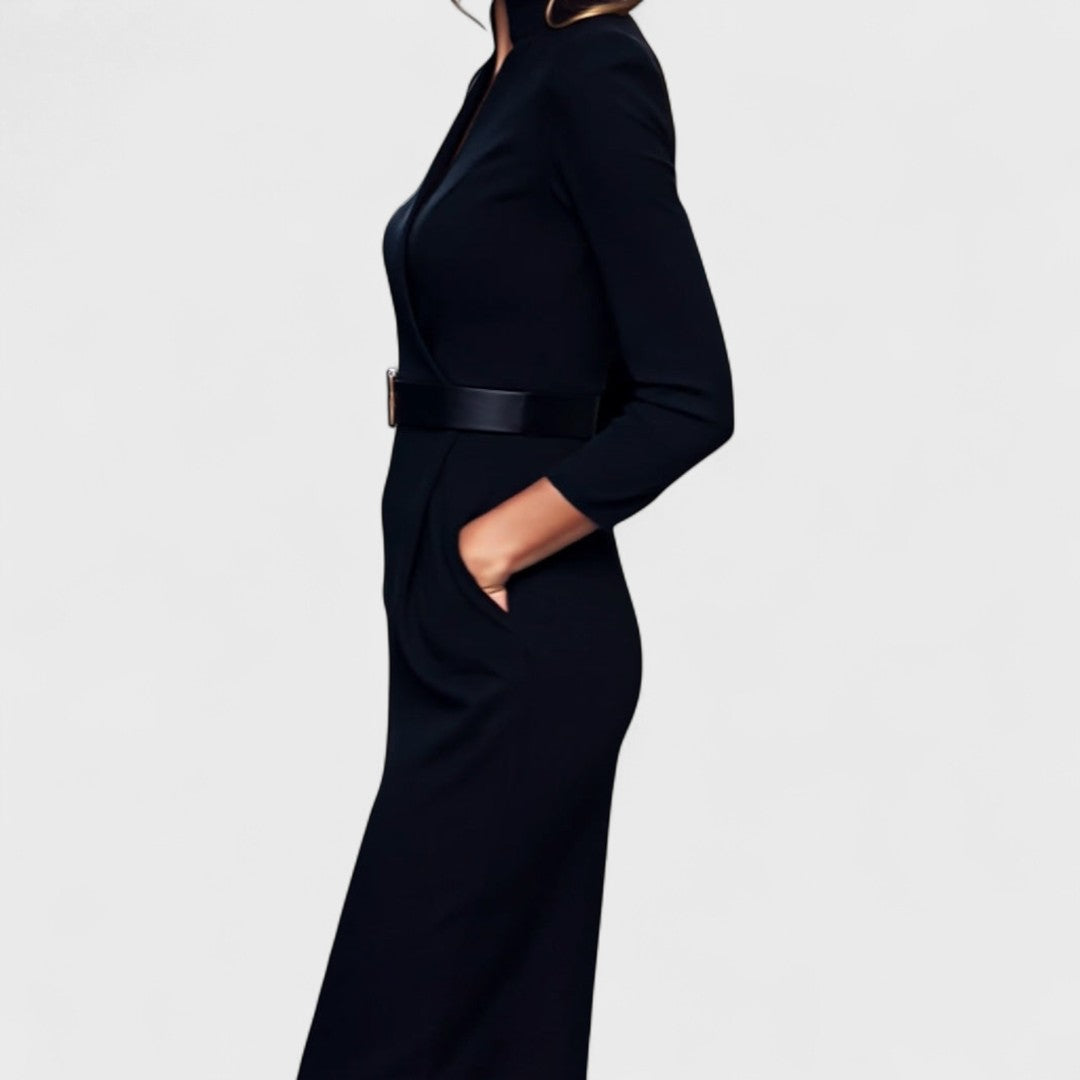 Kaylani™ – Belted Dress for Effortless Sophistication