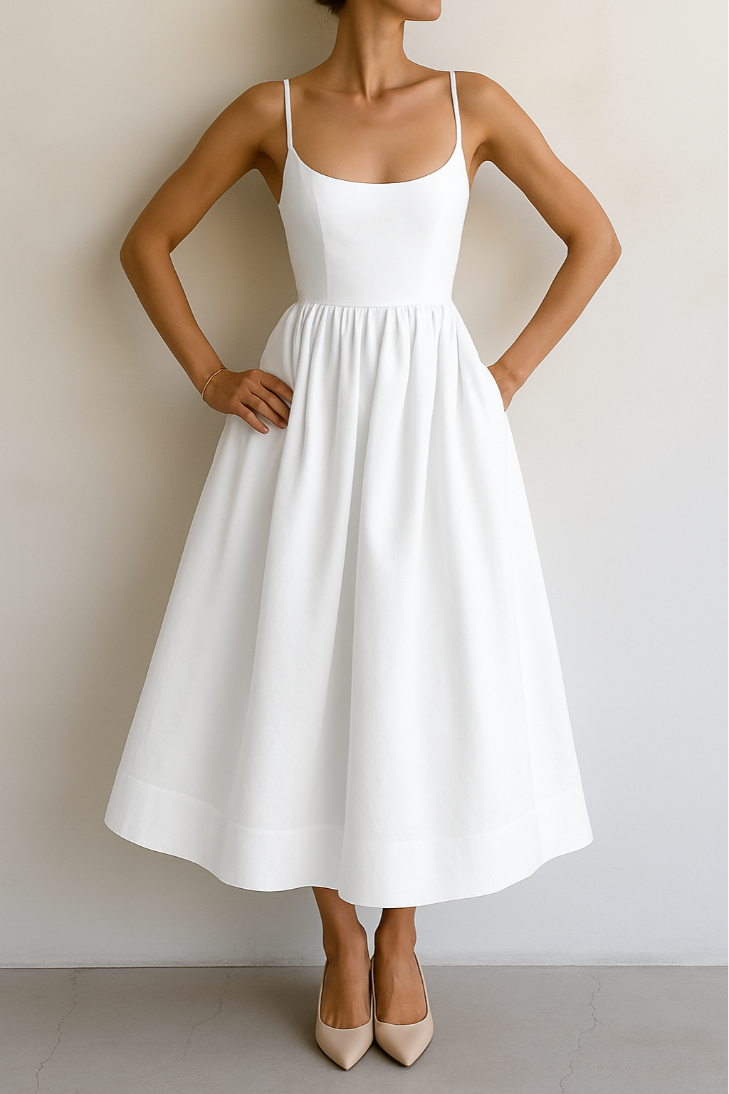 Nicole | Elegant Summer Dress - Ferlora