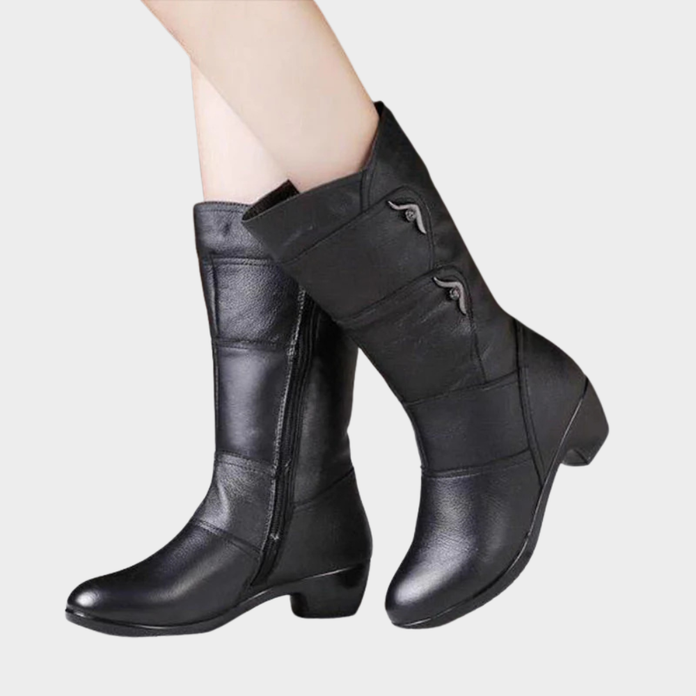 Rylee™ - Zip-Up Ankle Boots