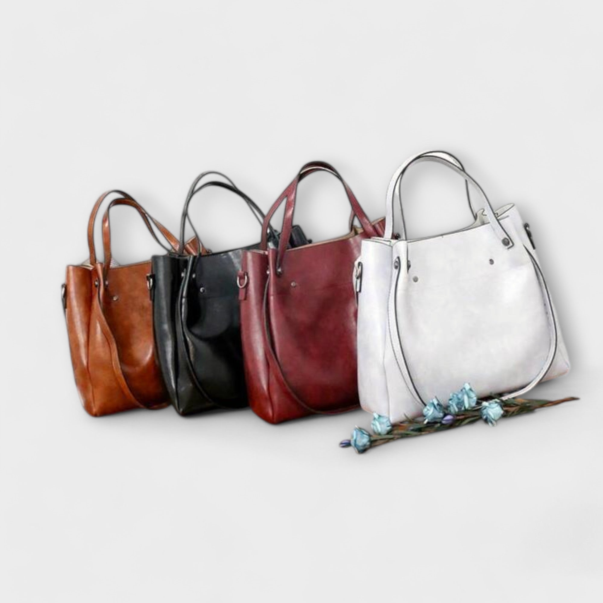 Rachel™ – 4-Piece Vintage Bag Set for Timeless Elegance