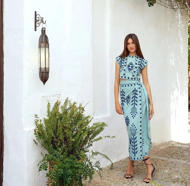 Amelia™ - Elegant Comfortable Dress Set - Ferlora