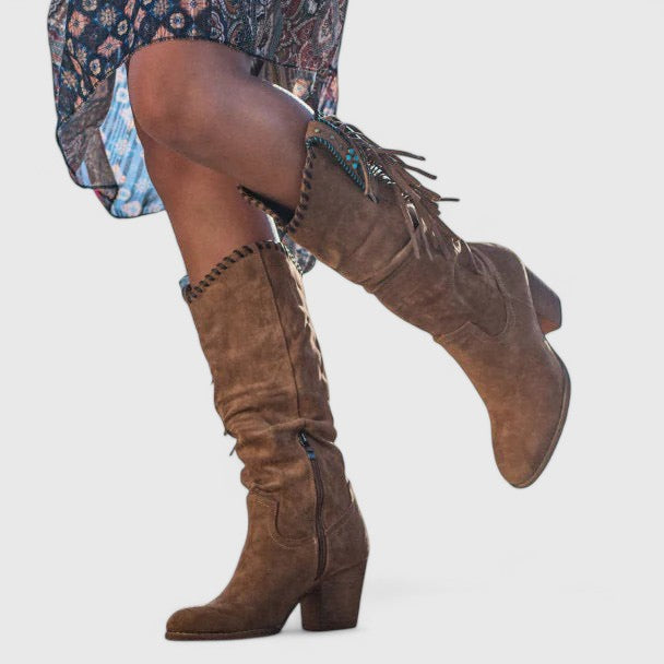 Indie™ - Orthopedic Block Heeled Boots