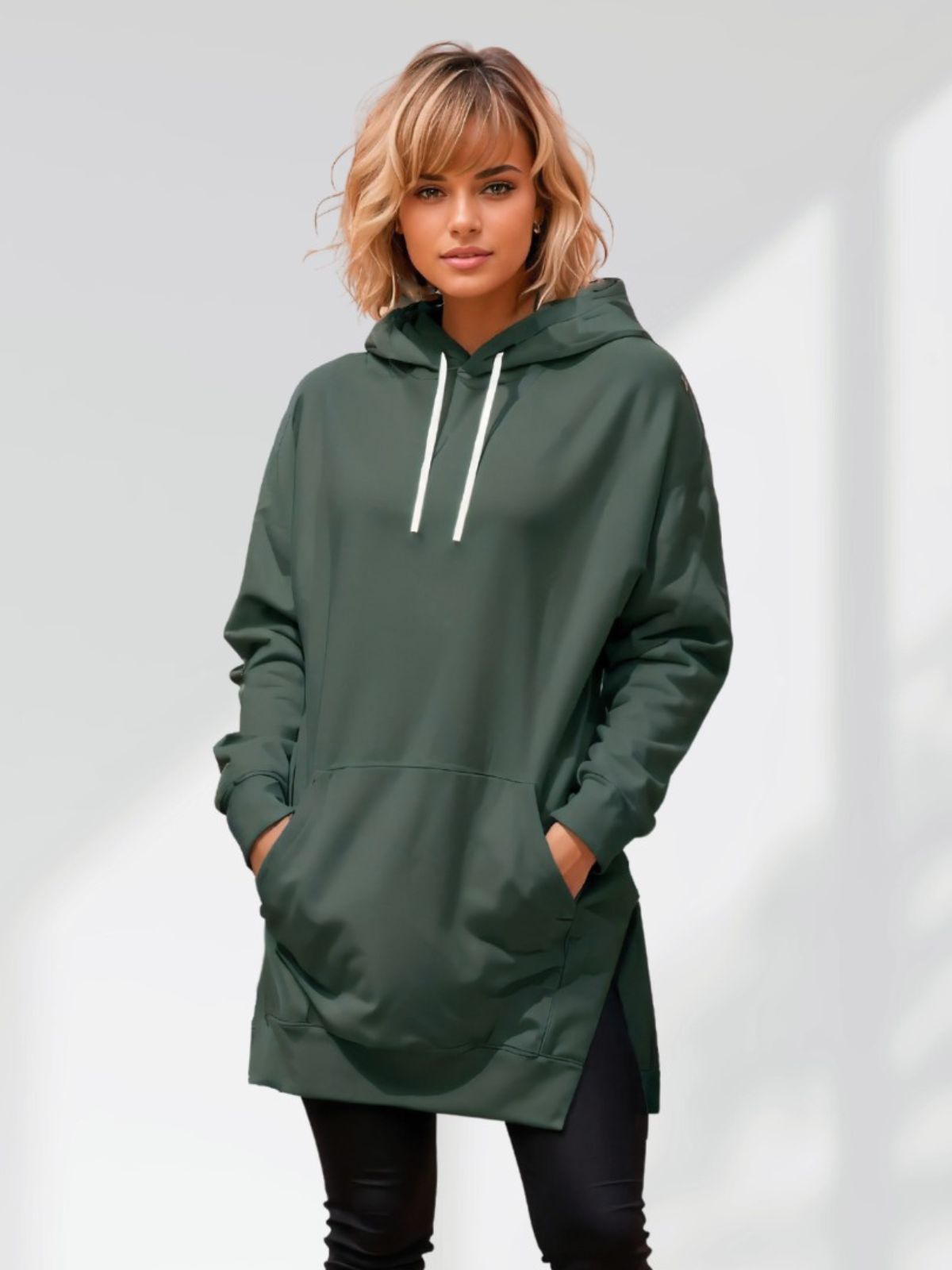 Ferlora™ | Oversized Hoodie Dress