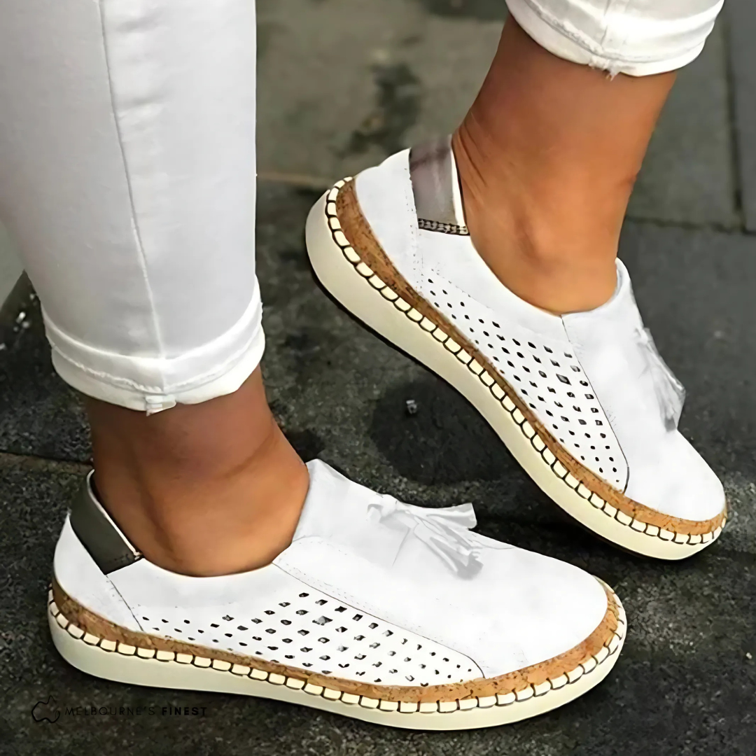 Aaliyah™ – Orthopedic Slip-Ons for Effortless Summer Comfort
