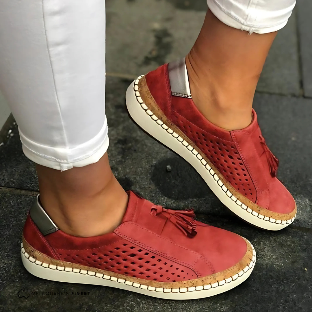 Aaliyah™ – Orthopedic Slip-Ons for Effortless Summer Comfort