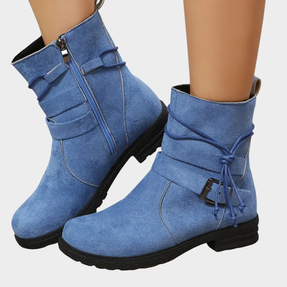 Delaney™ - Low Heel Ankle Boots