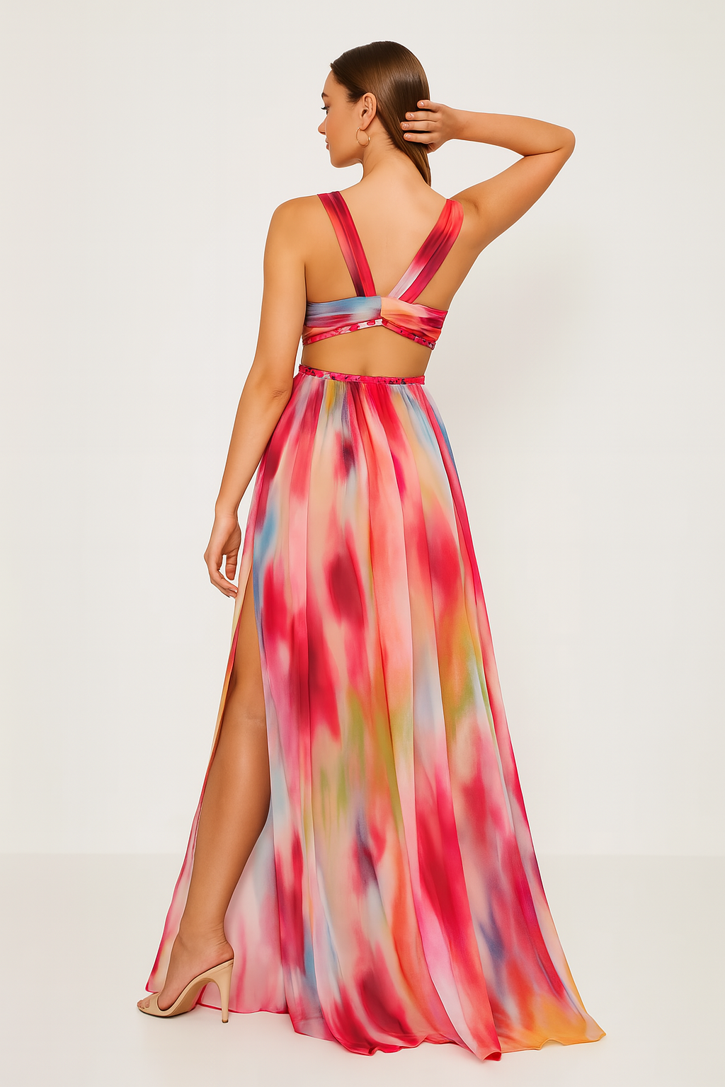 Ferlora™ | Painted Maxi Dress