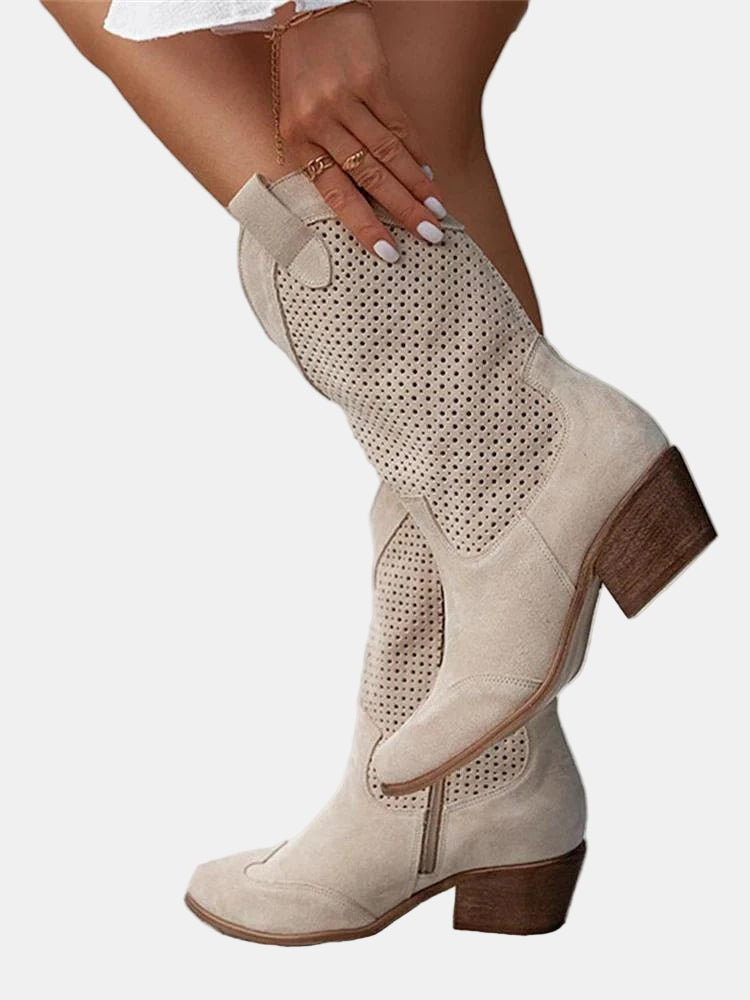 Piper™ - Perforated Ankle Boots