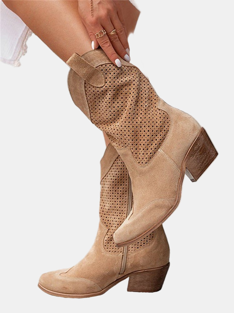 Piper™ - Perforated Ankle Boots