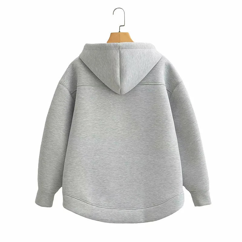 Ferlora™ | Noa Knit Hooded Zip Jacket