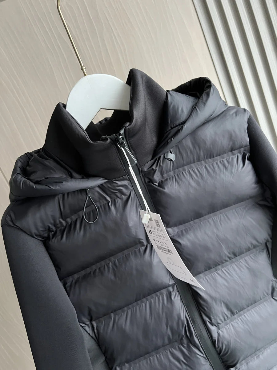 Ferlora™ | Lina Lightweight Hooded Zip Puffer