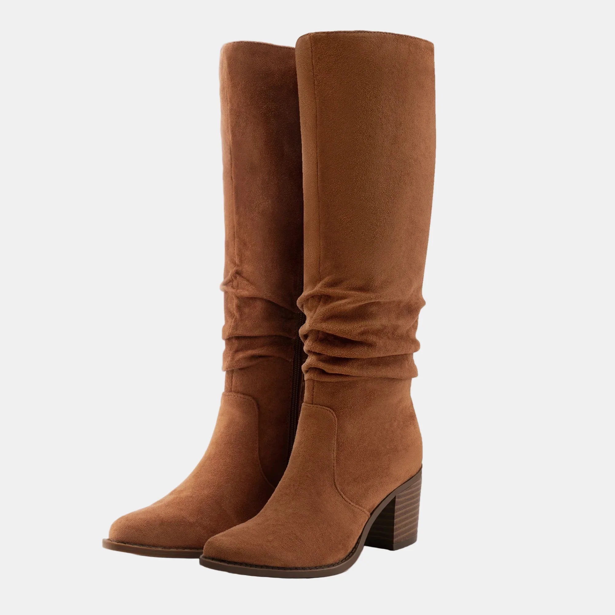Noa™ - Knee-High Block Heeled Boots