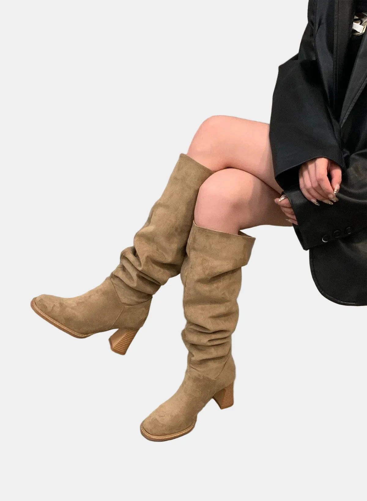 Evie™ - Pointed-Toe Block Heels