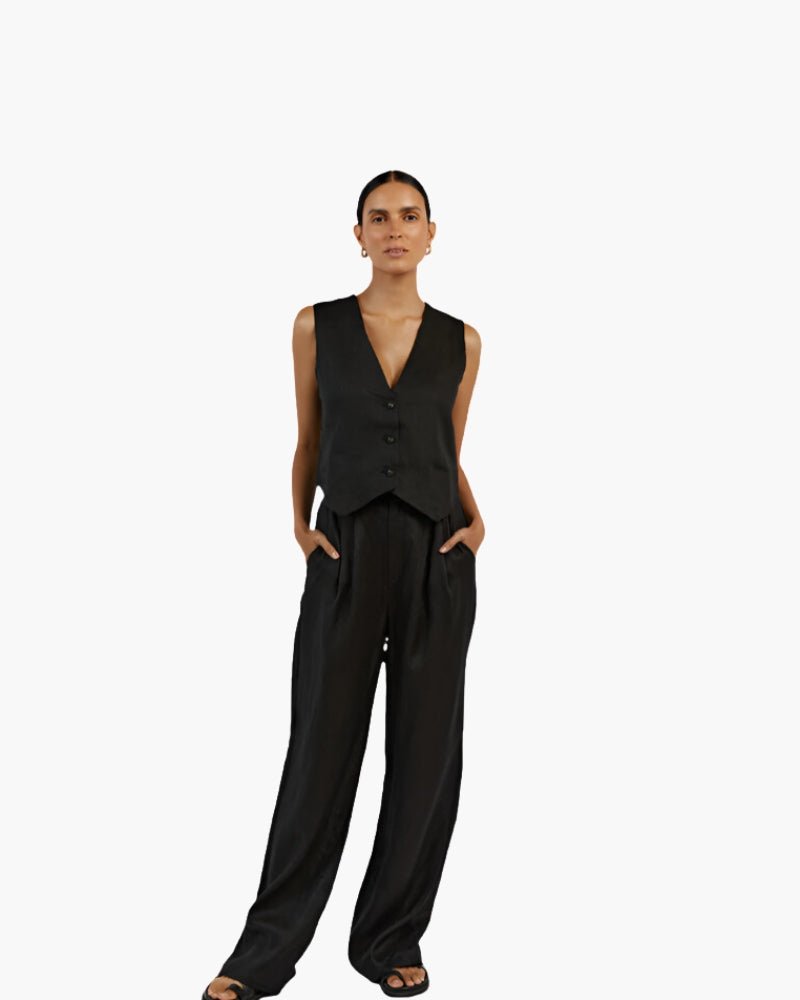 Ferlora™ | Gabriela Breezy Linen Co-Ord Set - Ferlora