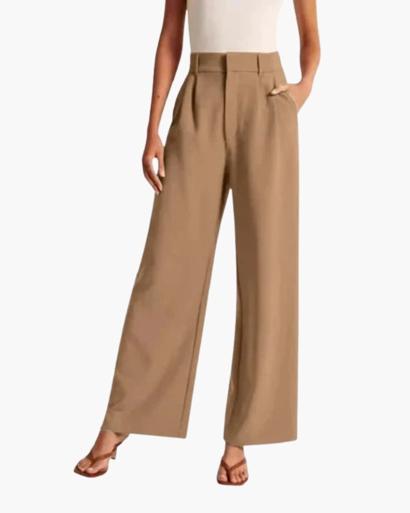 Ferlora™ | Valeria Sculpt Wide-Leg Trousers - Ferlora