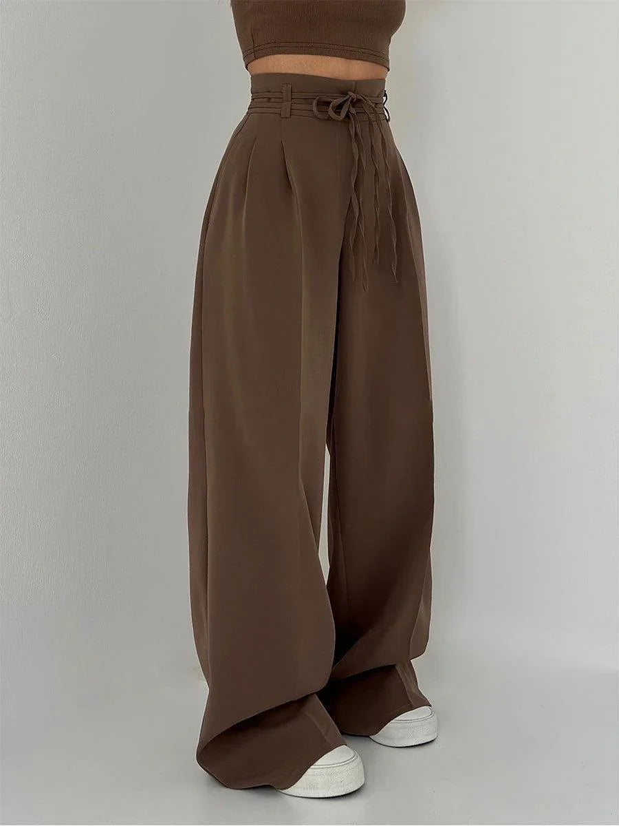 Ferlora™ | Brit & Boho™ Jade Wide-Leg Pants