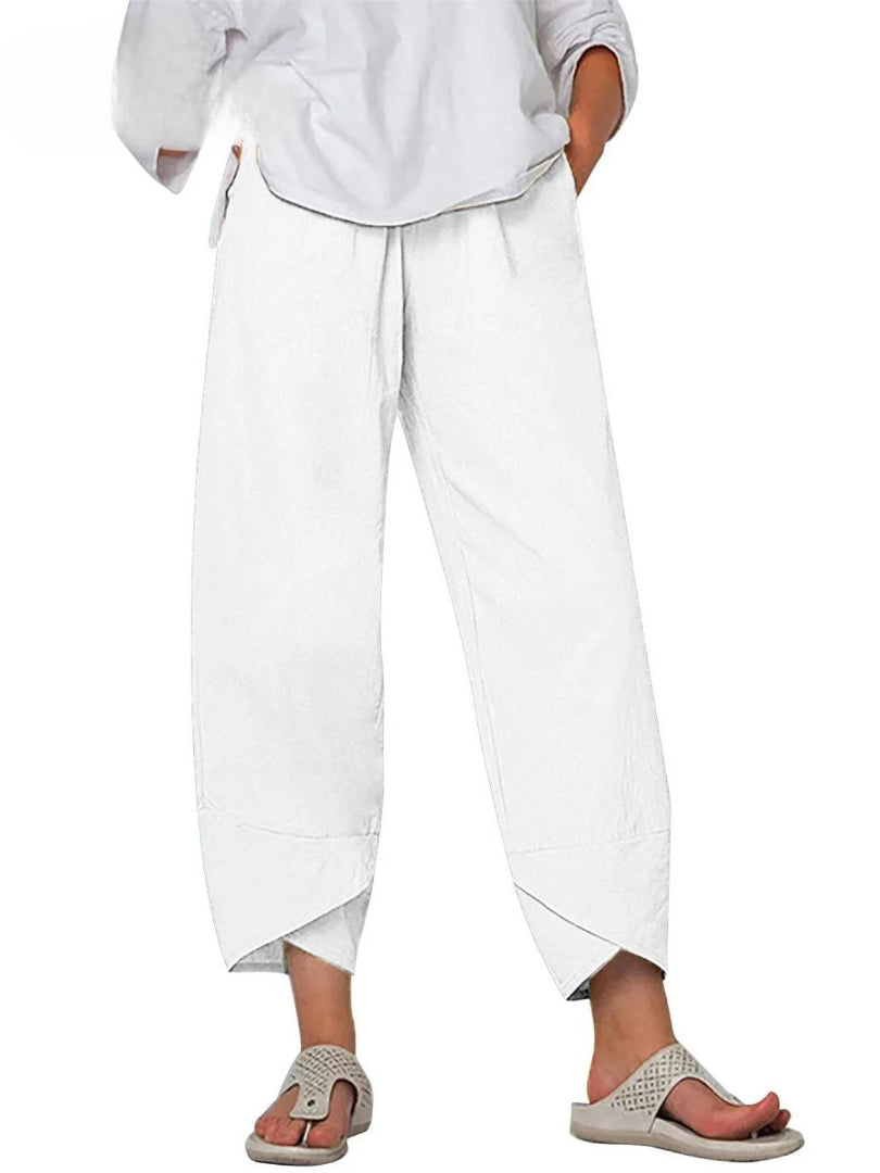 Bryndis - Summer Wide Leg Pants - Ferlora
