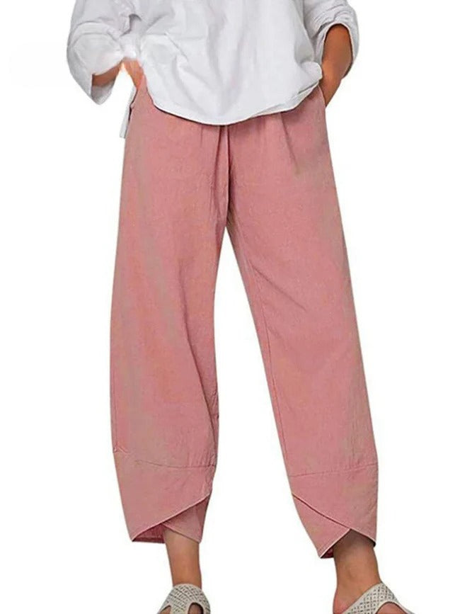 Bryndis - Summer Wide Leg Pants - Ferlora