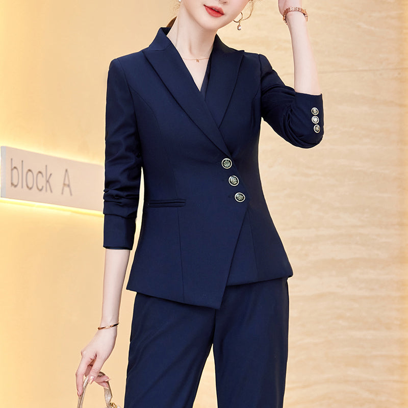 Hannah™ - Asymmetrical Blazer - Ferlora