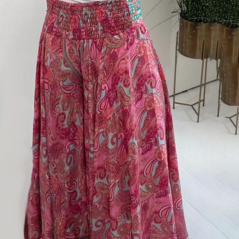 ARIELA | FLOWY BOHO PANTS - Ferlora