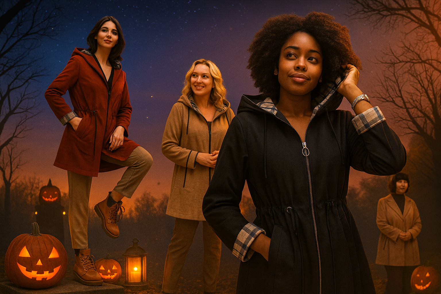 Halloween in Montréal: Cozy Elegance by Ferlora™