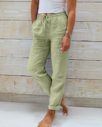 RACHEL | COMFORTABLE DRAWSTRING PANTS - Ferlora