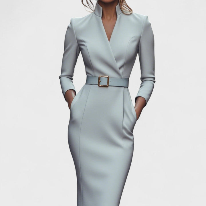Kaylani™ – Belted Dress for Effortless Sophistication