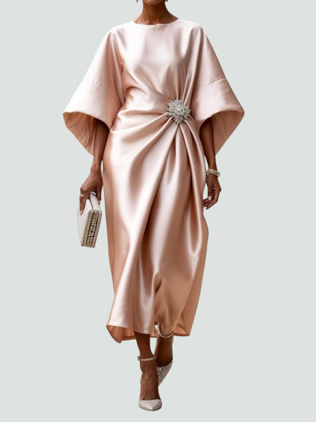 Ferlora™ | Elegant Long Evening Dress for Unforgettable Moments