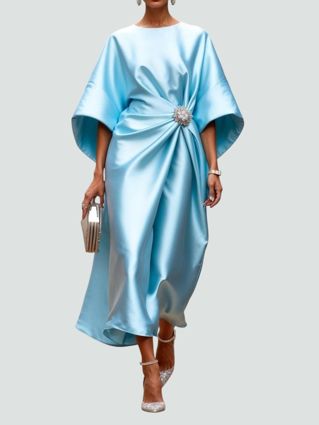 Ferlora™ | Elegant Long Evening Dress for Unforgettable Moments