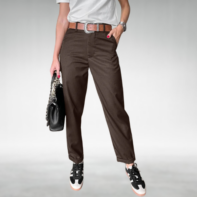 NOELE | STYLISH TAILORED PANTS - Ferlora