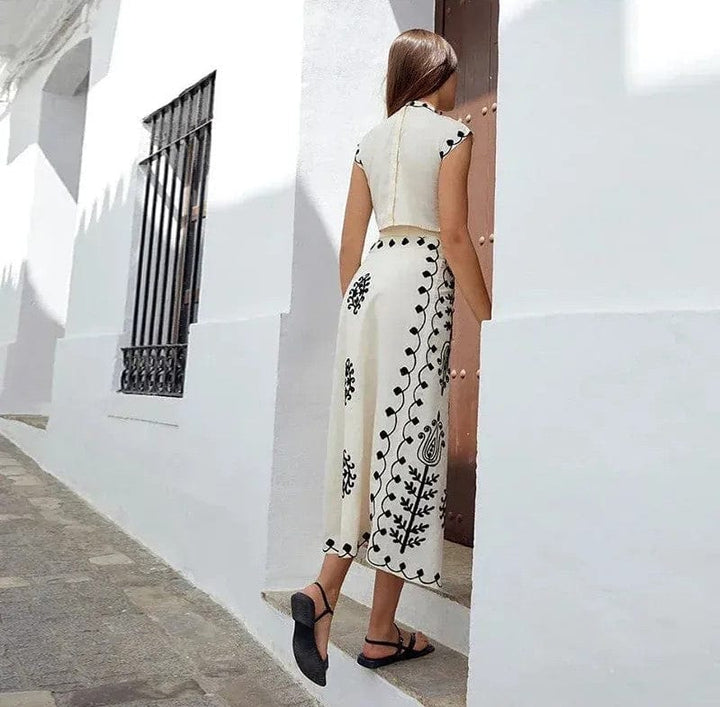 Amelia™ - Elegant Comfortable Dress Set - Ferlora