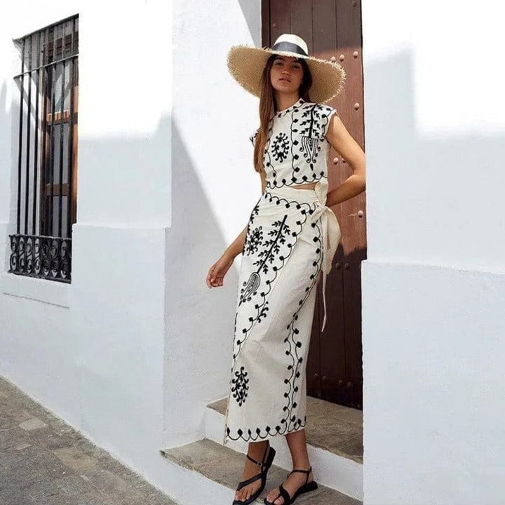 Amelia™ - Elegant Comfortable Dress Set - Ferlora