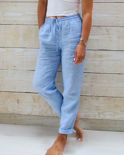 RACHEL | COMFORTABLE DRAWSTRING PANTS - Ferlora