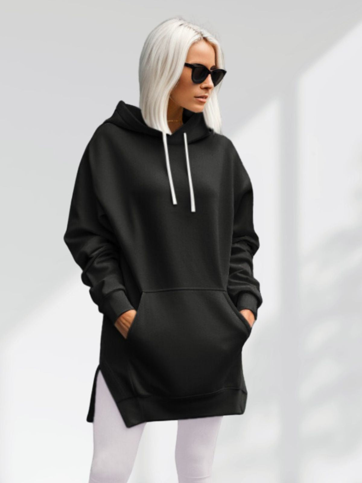 Ferlora™ | Oversized Hoodie Dress