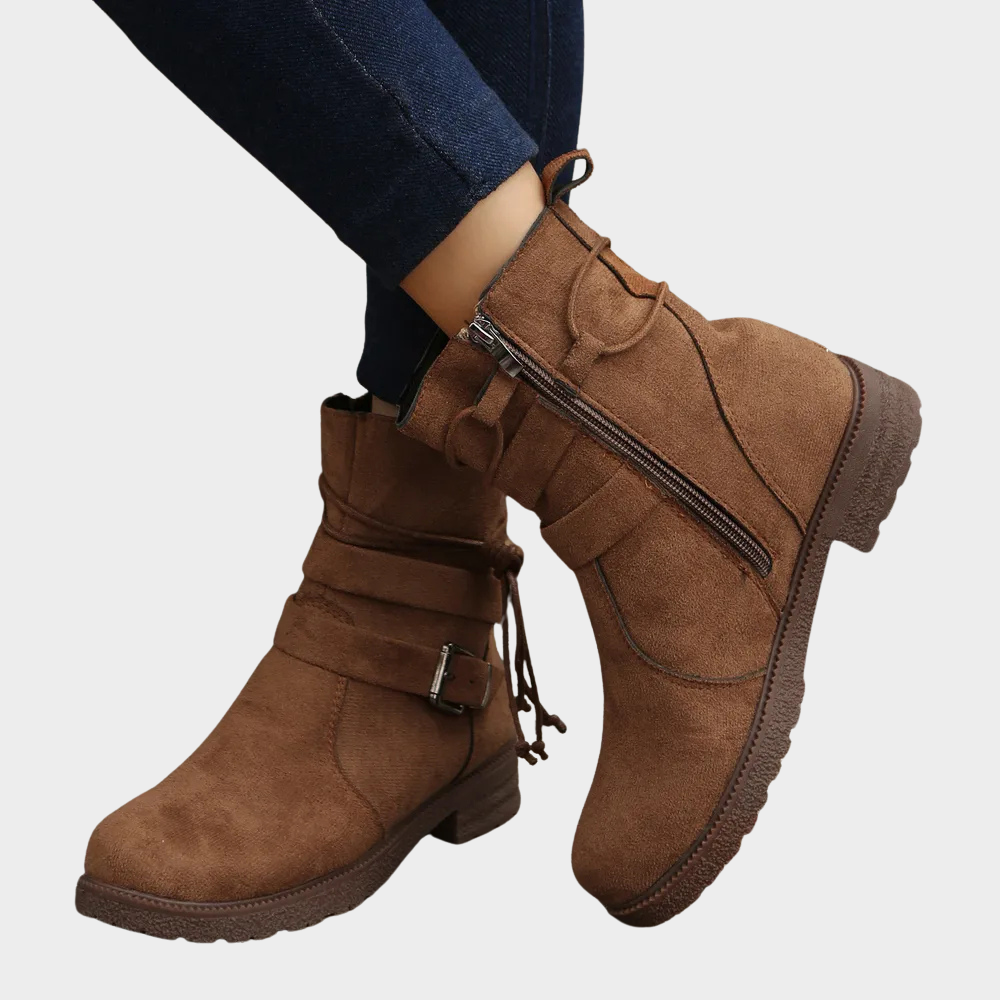 Delaney™ - Low Heel Ankle Boots