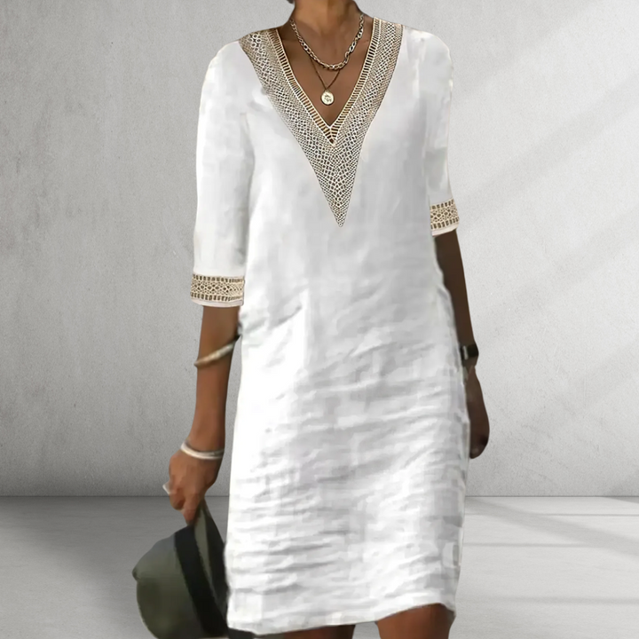 Ferlora™ | Elegant Summer Dress with Timeless Charm