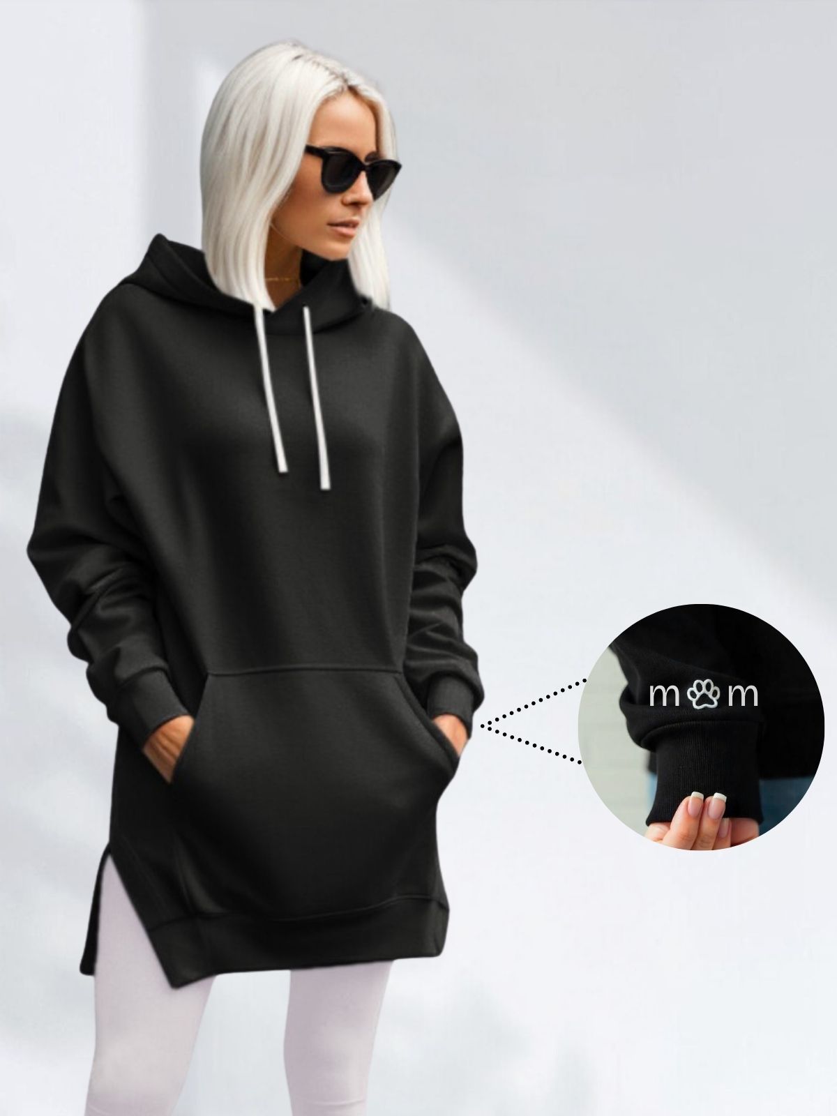 Ferlora™ | Oversized Hoodie Dress