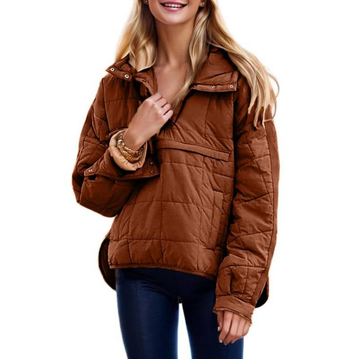 Ferlora™ | Oversized Hooded Pullover Hooded Jacket