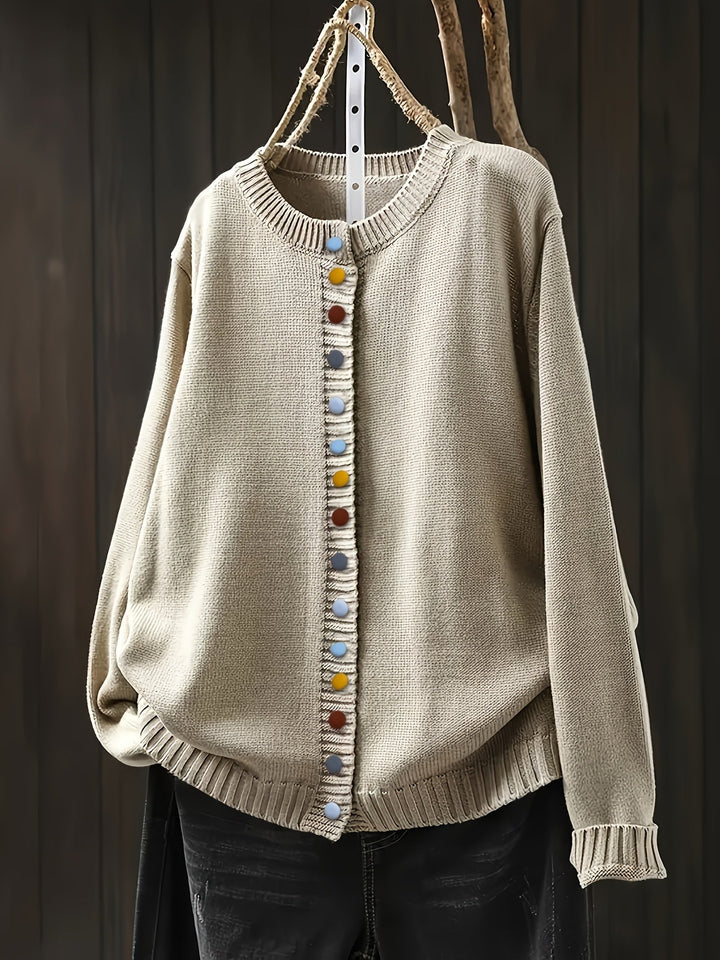 Ferlora™ | Elegant Cardigan for All-Day Comfort
