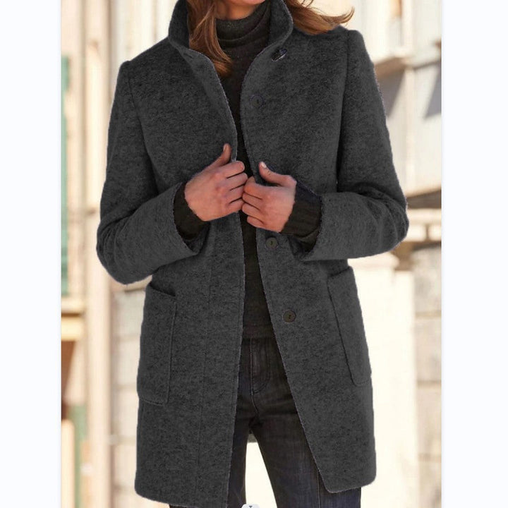 Ferlora™ | Cozy Mid-Length Everyday Coat