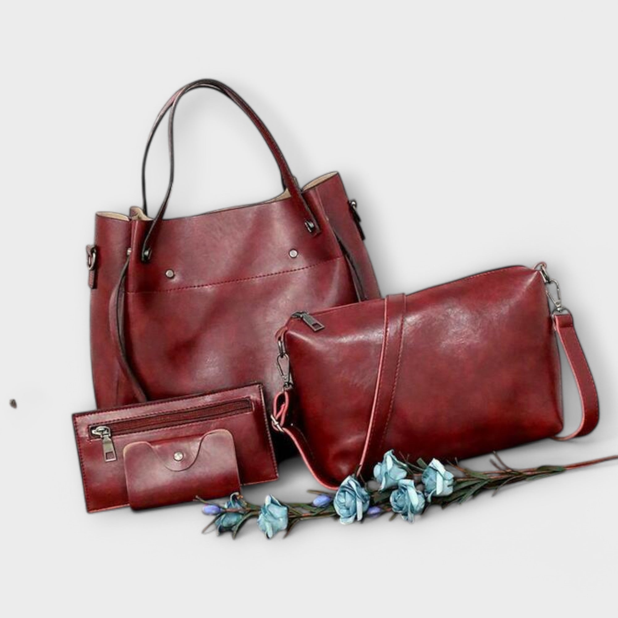 Rachel™ – 4-Piece Vintage Bag Set for Timeless Elegance