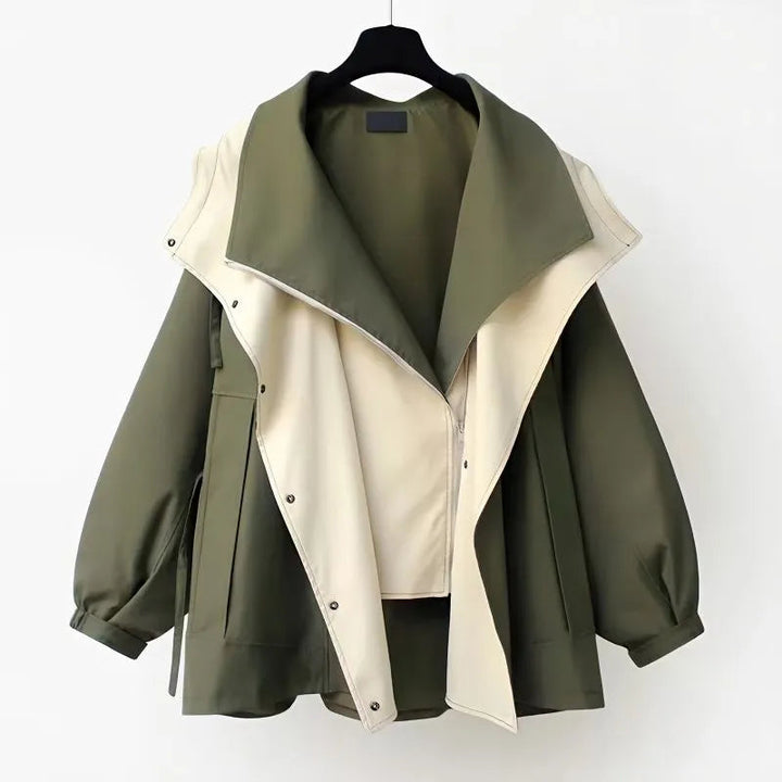 Ferlora™ | Elegant All-Weather Windbreaker Jacket