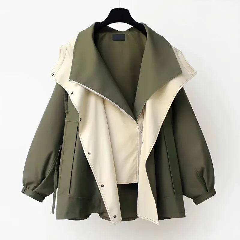 Charlotte™ – Elegant All-Weather Windbreaker Jacket