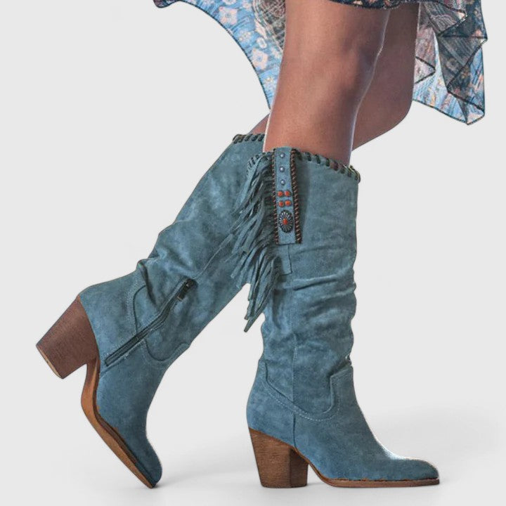Indie™ - Orthopedic Block Heeled Boots
