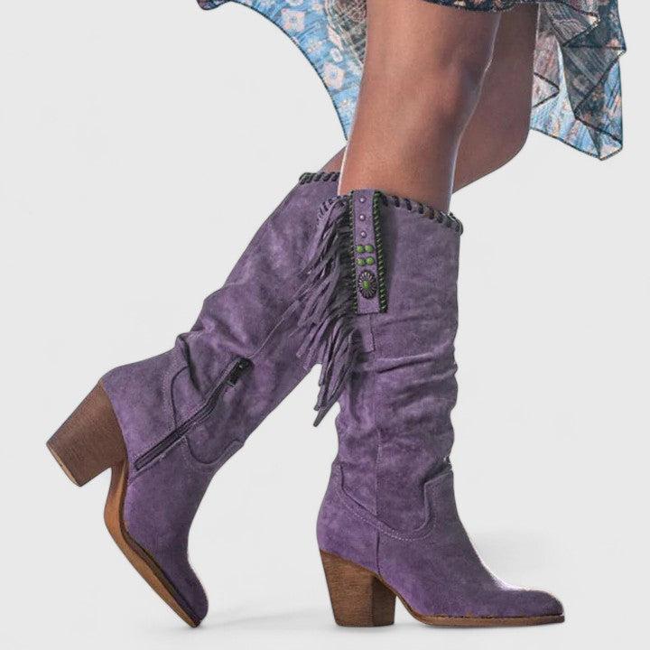 Indie™ - Orthopedic Block Heeled Boots