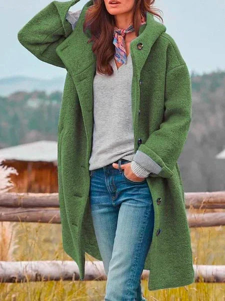 Ferlora™ | Cozy Mid-Length Everyday Coat