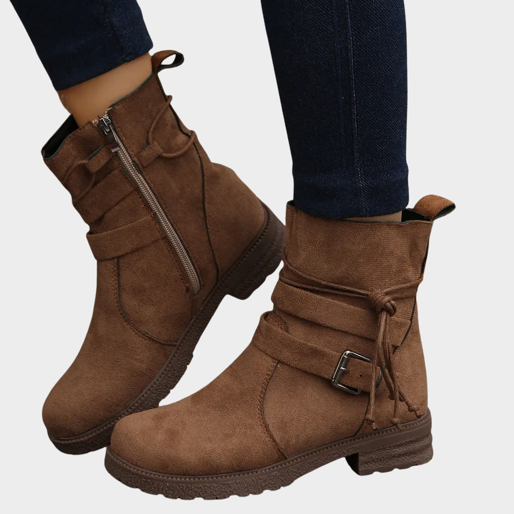 Delaney™ - Low Heel Ankle Boots